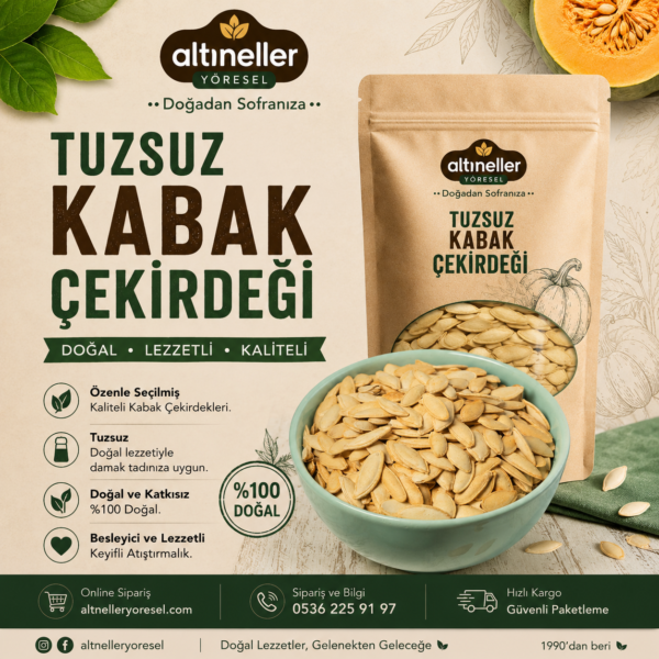 Tuzsuz Kabak Çekirdeği