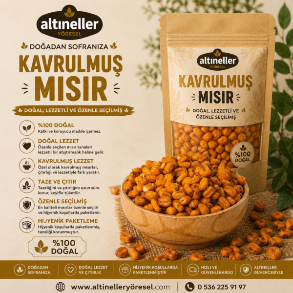 Kavrulmuş Mısır