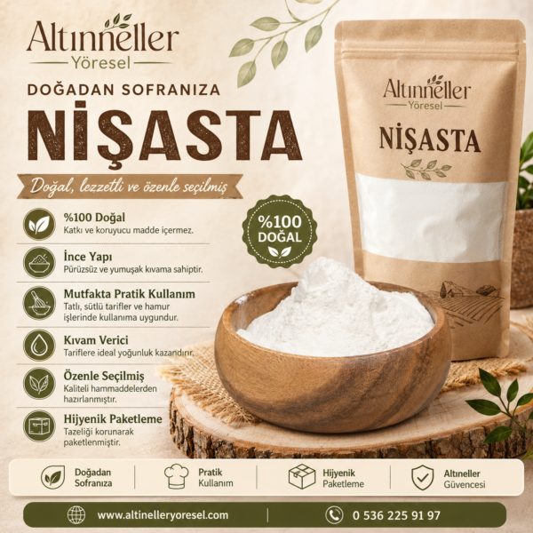 Altıneller Yöresel Nişasta paket fotoğrafı
