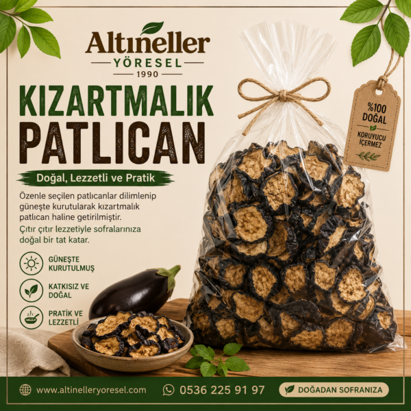 Kızartmalık Patlıcan