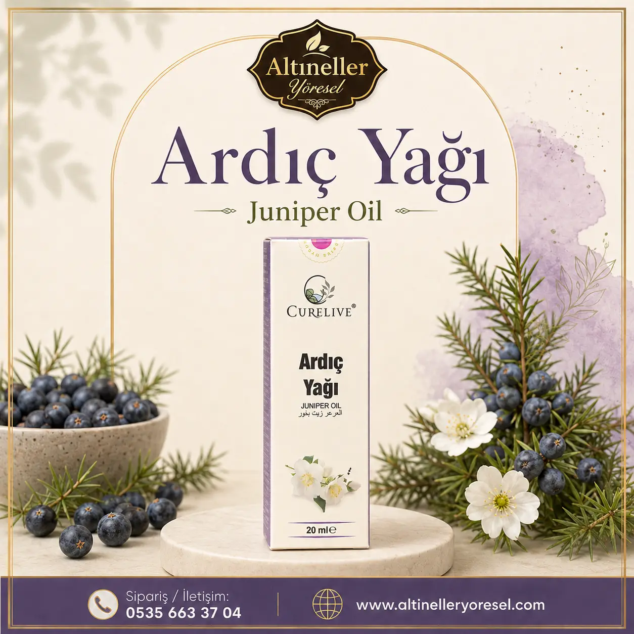 Curelive Ardıç Yağı 20 ML