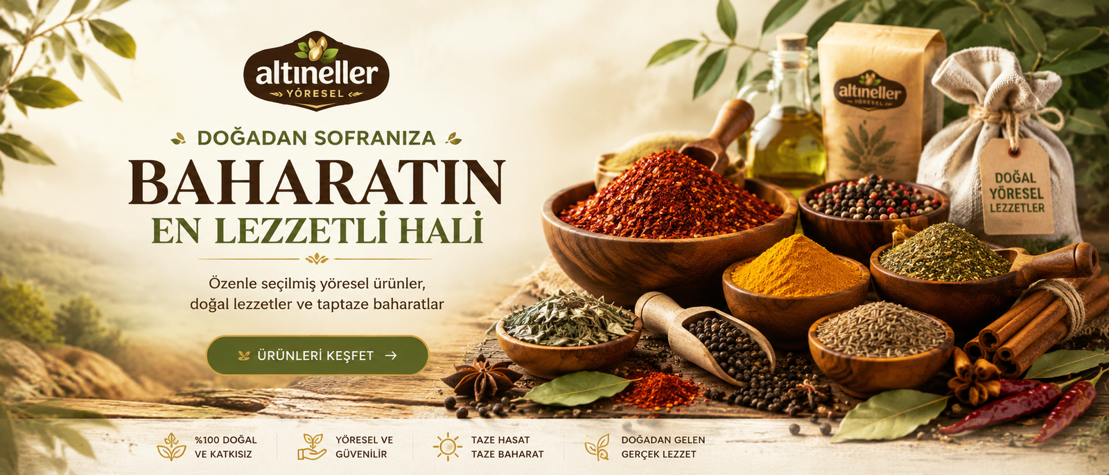 Altıneller Yöresel Baharatlar